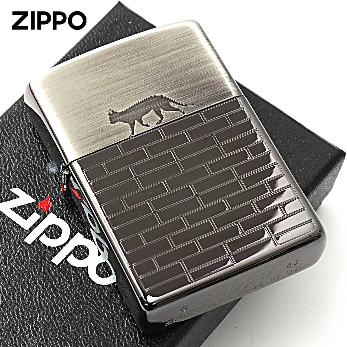 Soppo Cat 【楽天市場】Zippo ジッポライター ネコ 猫 Cat キャットウォーク ブラックニッケル CAT WALKS 2BN-CATW メール便 ...