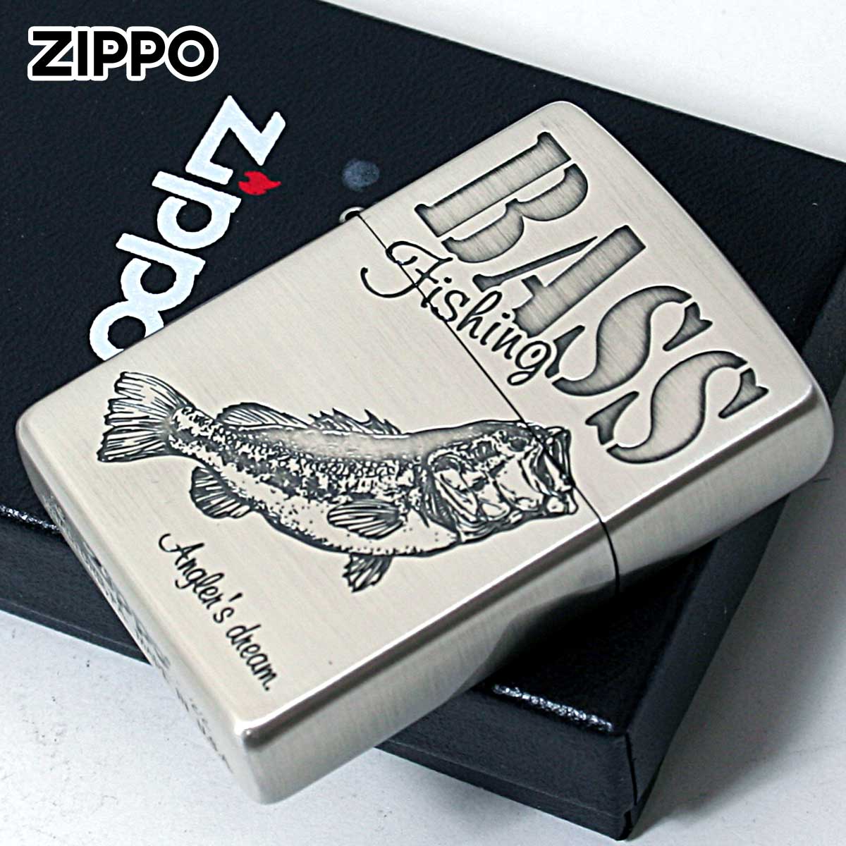 楽天市場】ZIPPO ジッポー 釣道 ブラックバス アングラーズドリーム