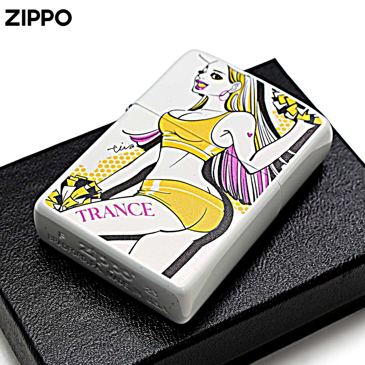 Zippo ジッポライター セクシー 可愛い トランスレディー tica ishibashi チアリーダー メール便専用商品｜輸入雑貨のネットストア AKIHA