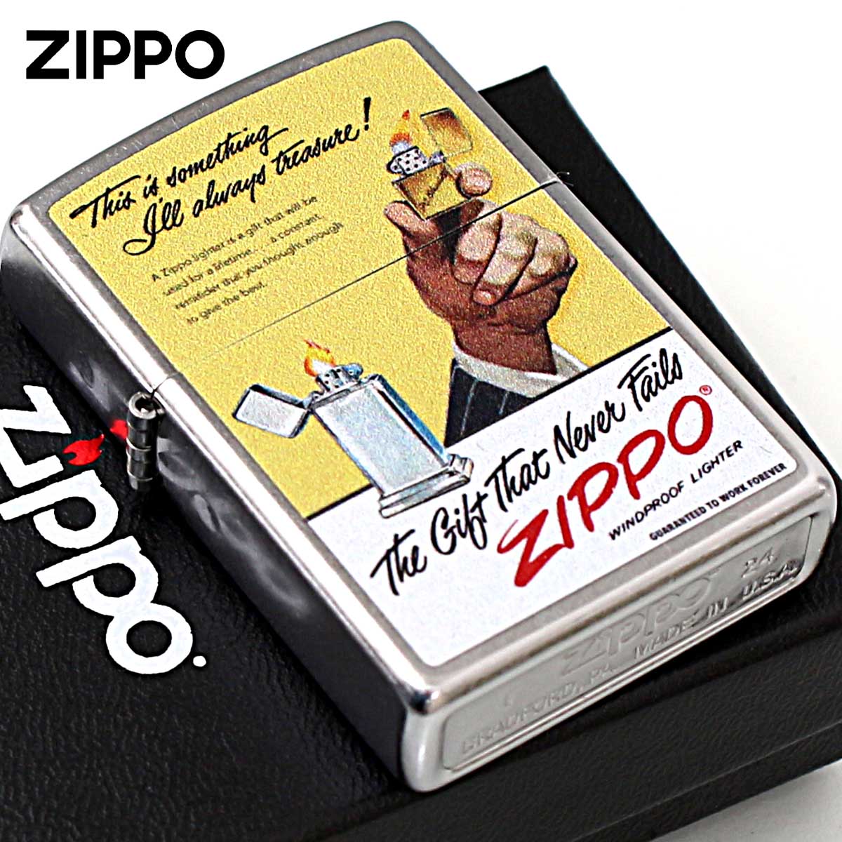 ZIPPO 看板 ライト 照明 ジッポー アメリカ雑貨 大きい ZIPPO ディスプレイ パネル レア ジッポ ライター 大きい 絶版