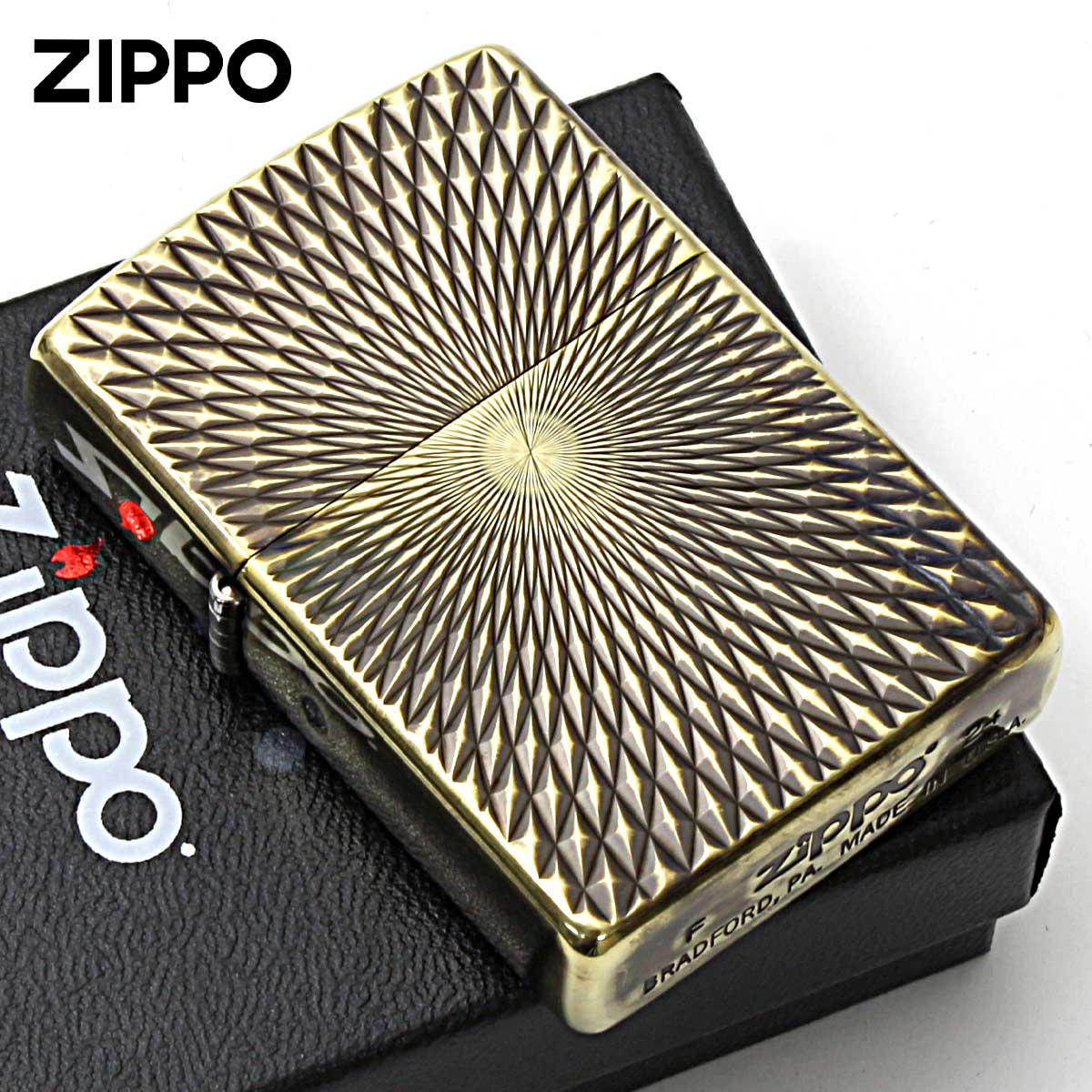 楽天市場】Zippo ジッポライター アンティーク風 ユーズド
