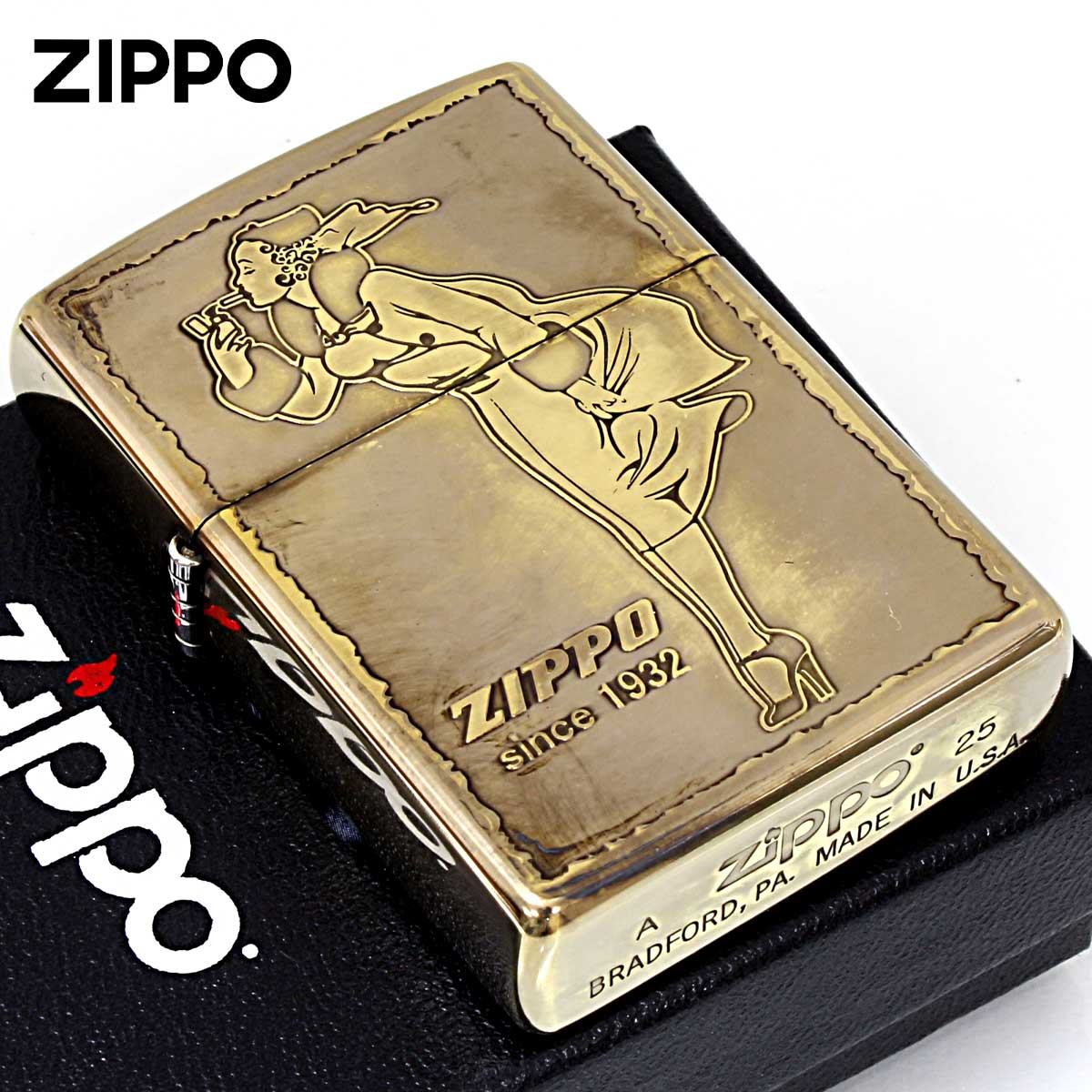 楽天市場】Zippo ジッポライター アンテーク風 ウインディ Windy