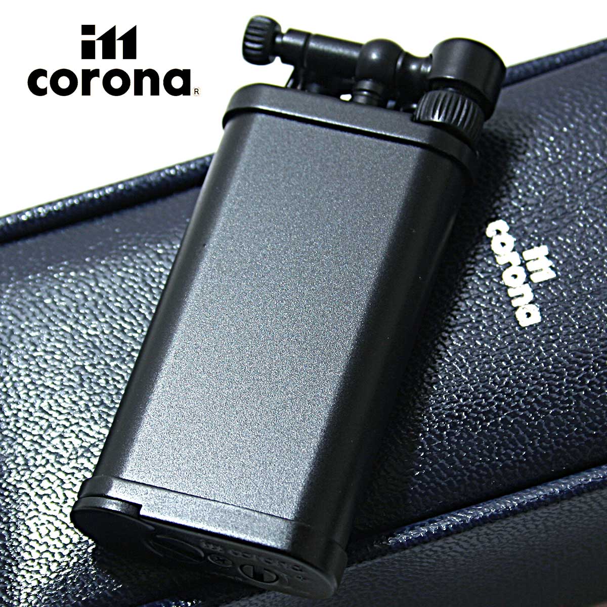 im corona イム・コロナ オールドボーイ ブラックマット フリントガスライター 1103911B 64-9111 SGEX