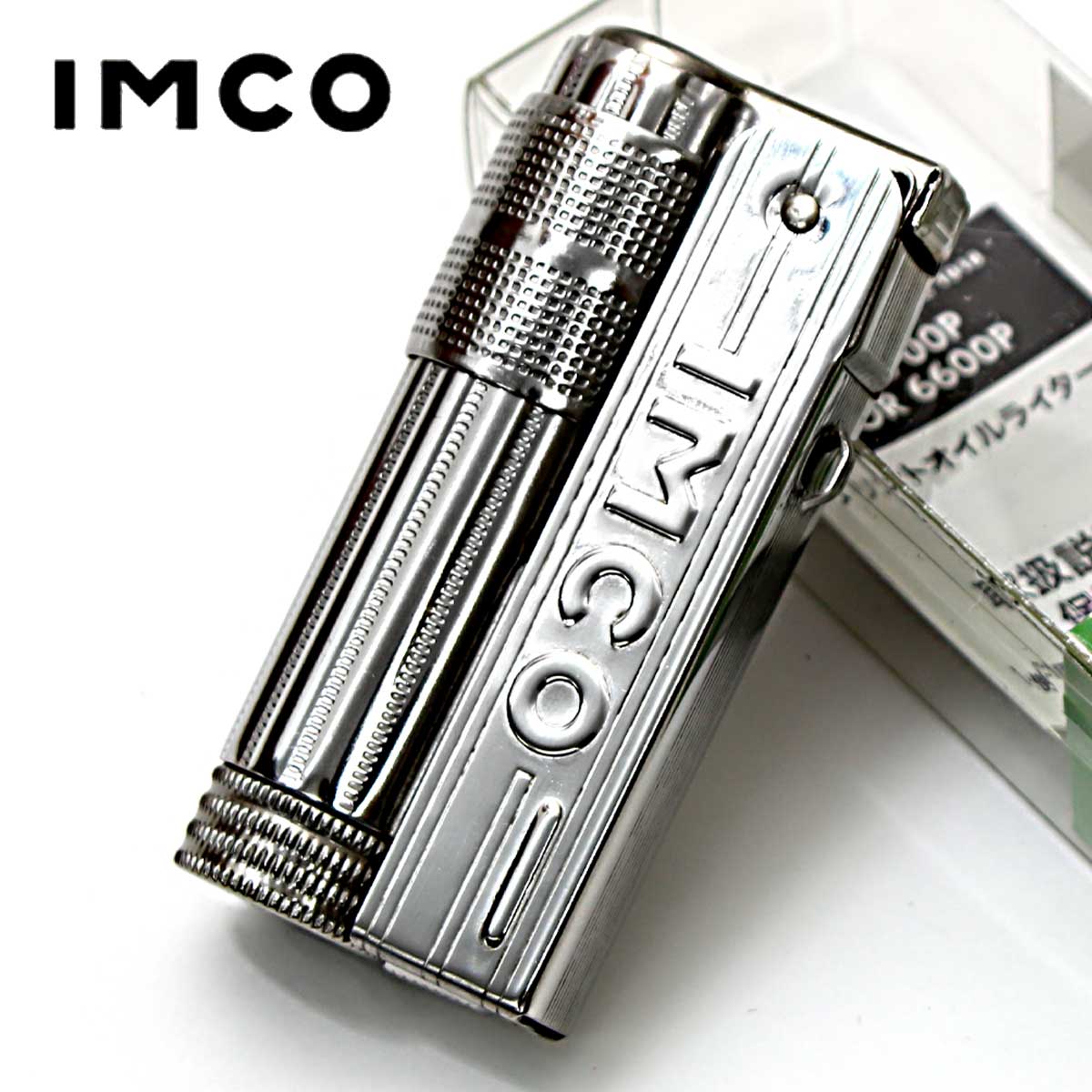 楽天市場】IMCO イムコ スーパー ロゴ付き フリントオイルライター