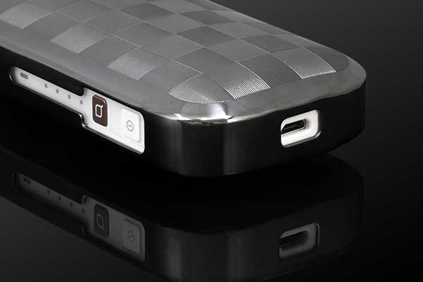 ブラック 日本製 チェック ISP-031-CA-BNI 【加熱式タバコケース】 i-STYLES IQOS アイコスケース