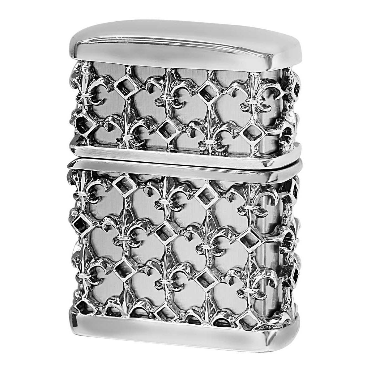 楽天市場】Zippo ジッポー クロス 十字架 メタル ジャケット 銀