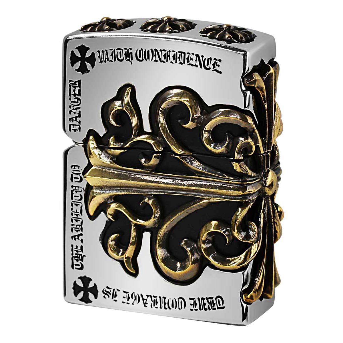 楽天市場】ZIPPO フルメタルジャケット セブンラック 2FMJ-CROG20