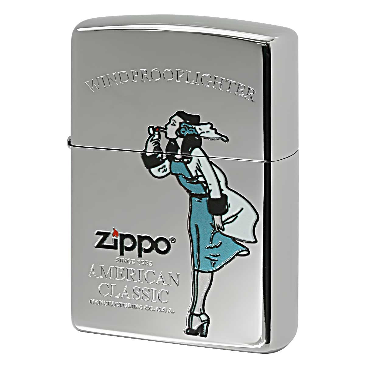 楽天市場】ZIPPO ウィンディ ガール85周年記念 #48413 Windy Girl 85th