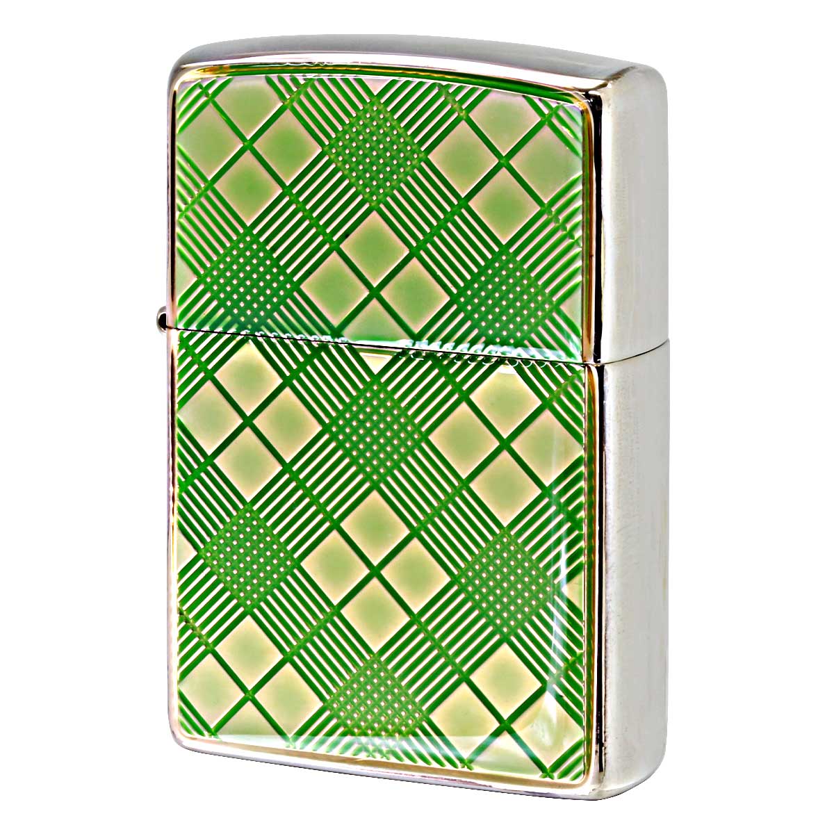 布袋寅泰Zippo オリーブグリーン 幾何学模様ライター ZIPPO - 布袋 寅泰 zippo ジッポの通販 by HIRO's shop