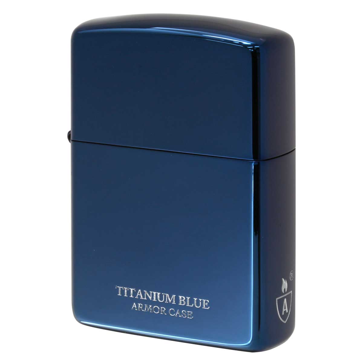 楽天市場】Zippo ジッポライター レギュラー チタニューム ブルー