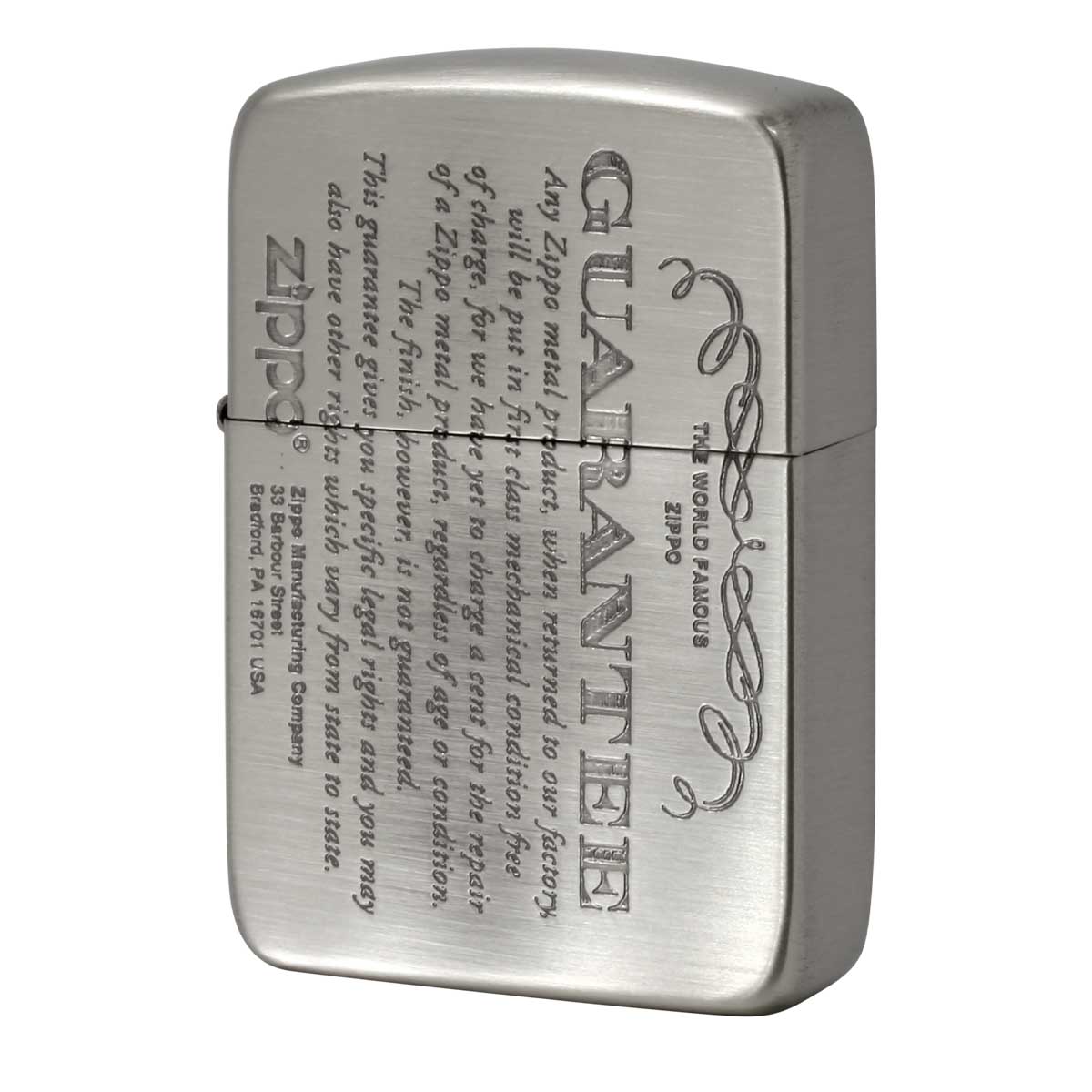 楽天市場】ZIPPO ギャランティー柄 41GRT-NI 1941レプリカ ニッケル古