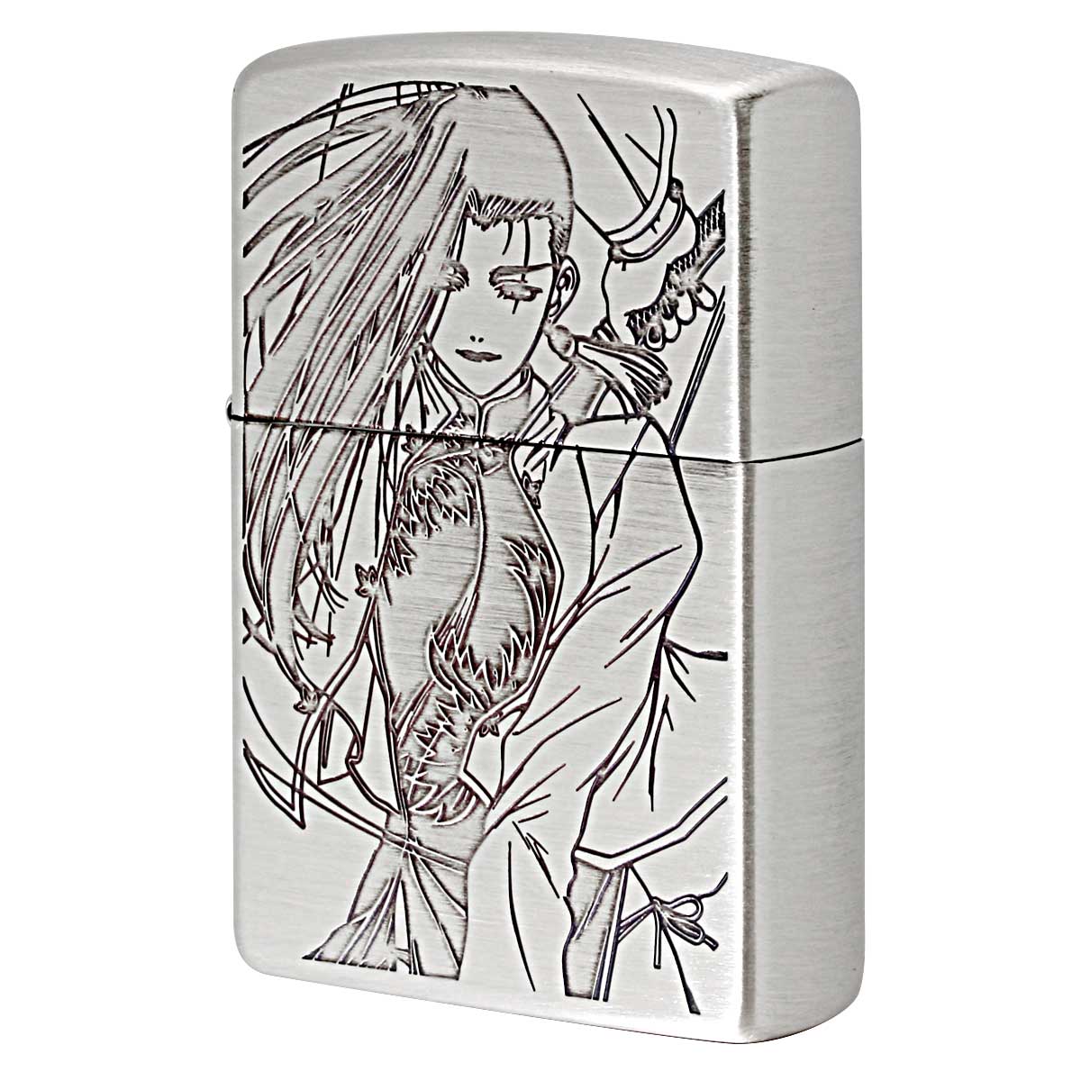 Zippo ジッポー ブラックラグーン キャラ アニメ 漫画 月刊サンデージェネックス BLACK LAGOON オフィシャルライセンス品 シェンホア プレゼント 贈り物 男性 女性 かっこいい オプション購入で名入れ可