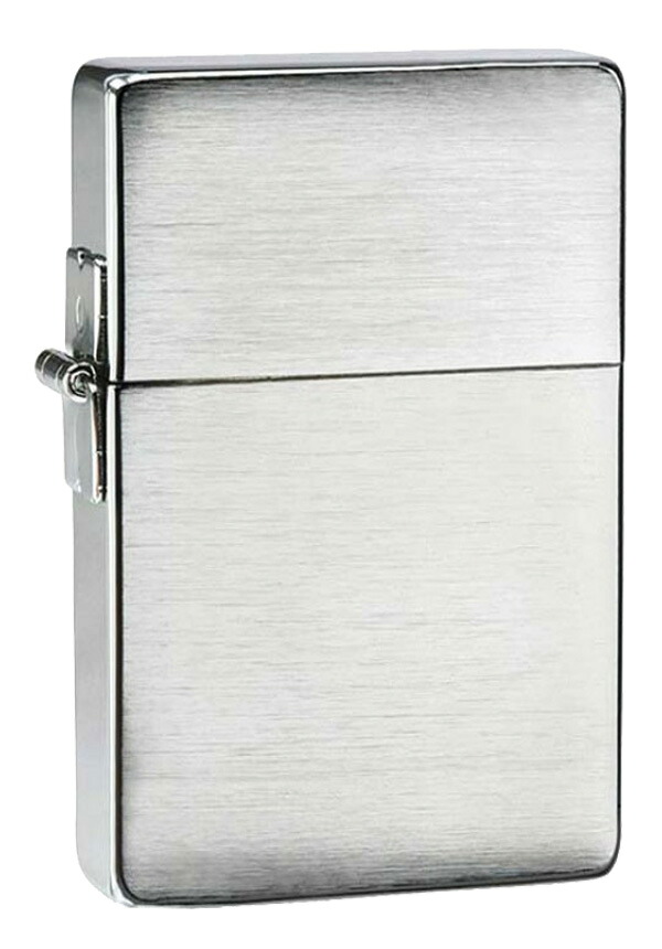Zippo ジッポー 1935レプリカ 無地 シルバー つや消しブラッシュドクローム Brushed Chrome 1935.25 CC プレゼント 贈り物 男性 女性 シンプル 定番 オプション購入で名入れ可 メール便可