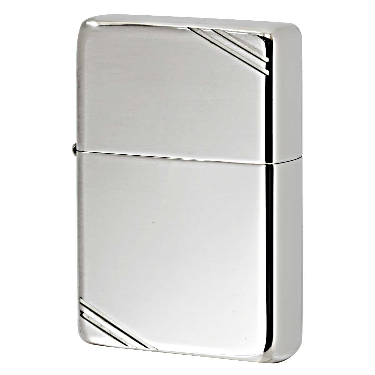 Zippo ジッポー 純銀 スターリングシルバー 925 Sterling Silver 1937レプリカ フラットトップ ビンテージ 鏡面 ポリッシュ 無地 No.14 プレゼント 贈り物 男性 女性 シンプル 高級 オプション購入で名入れ可