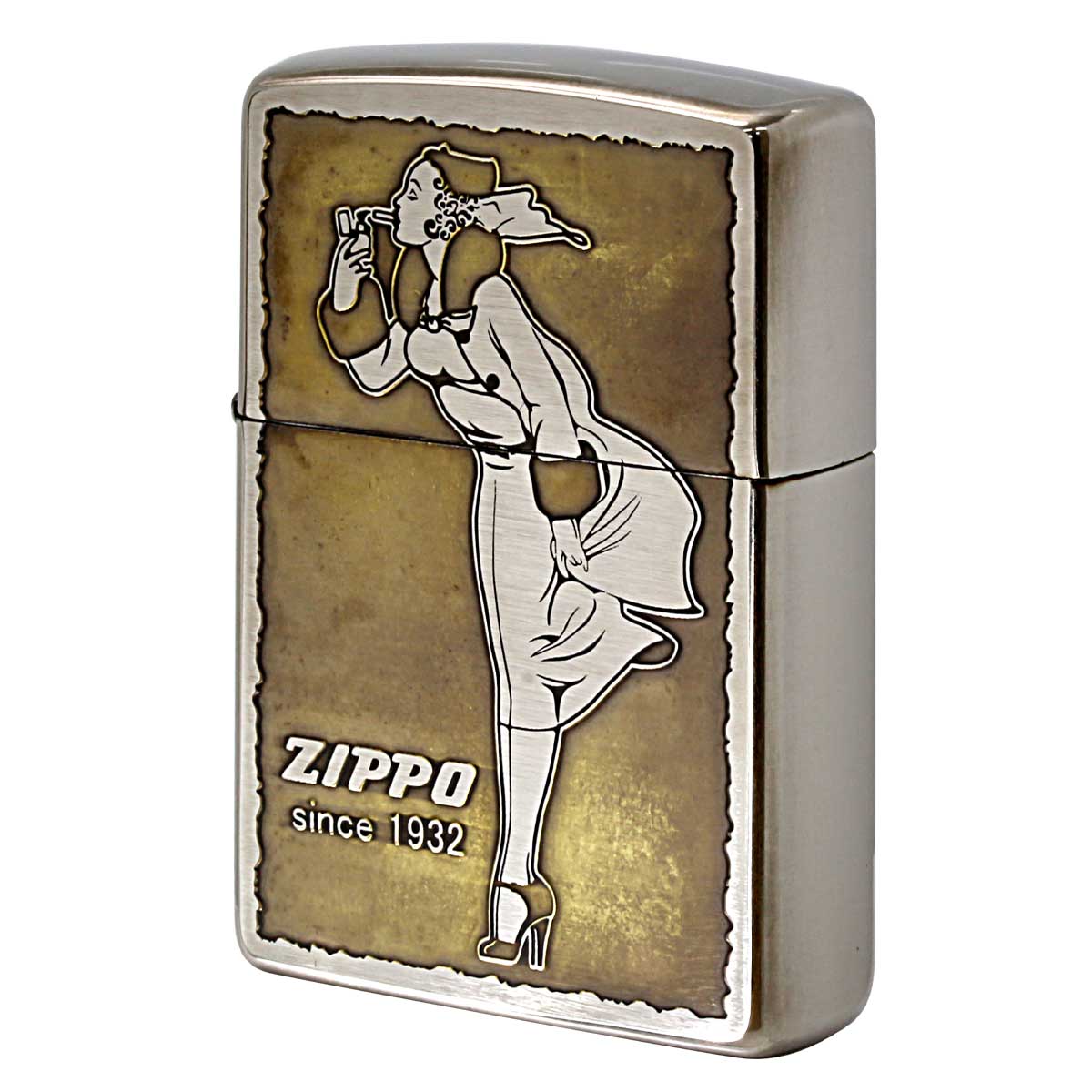 Zippo ジッポー ビンテージ風 ウインディ Windy ユーズド V・WINDY プレゼント 贈り物 男性 女性 オプション購入で名入れ可 メール便可