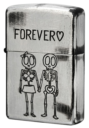 正規品】 Zippo ジッポー SKULL ドクロ系 FUNNY 2UDS-FOREVER zippo