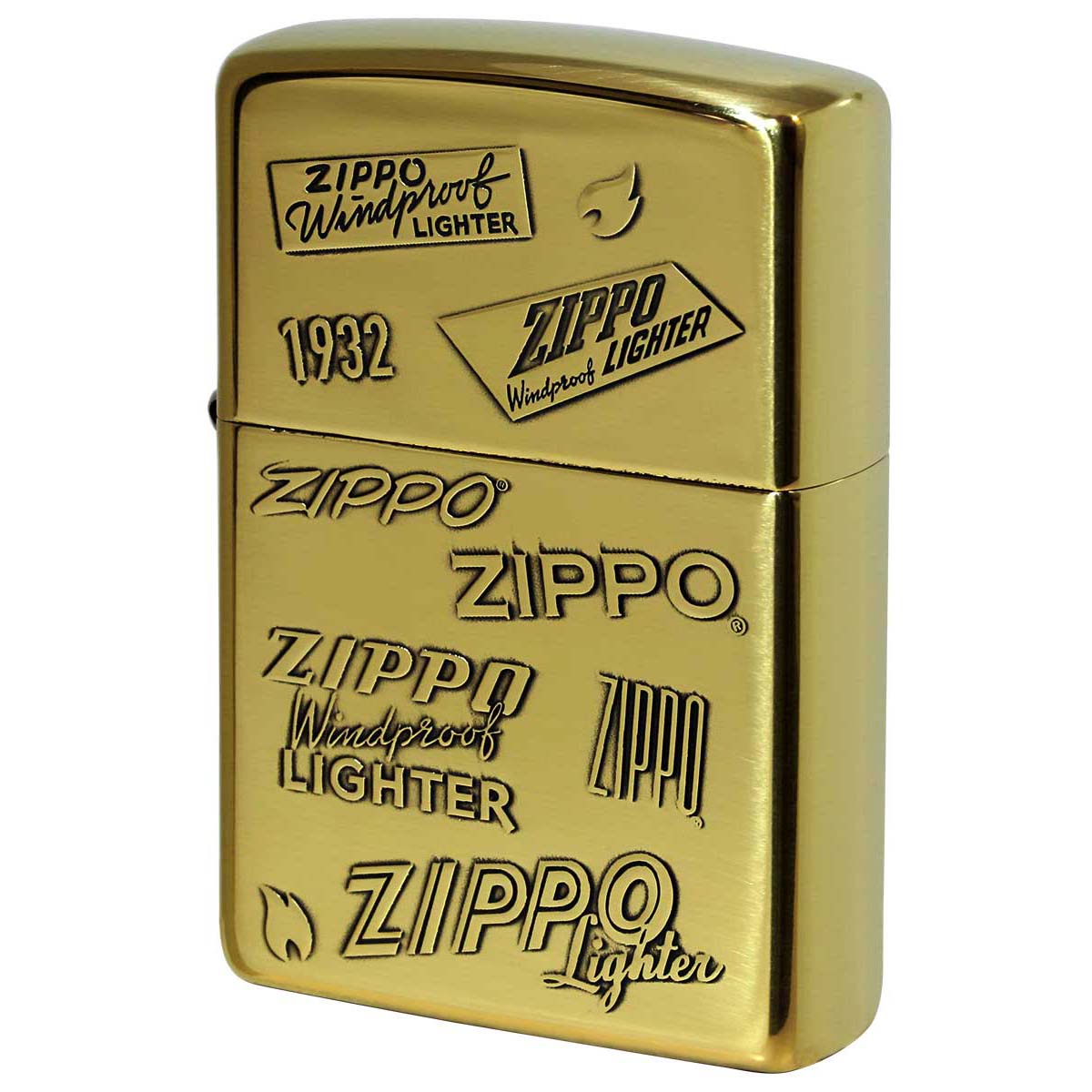 楽天市場】ZIPPO ライター ジッポー 202M-Z ロゴメタル ニッケル