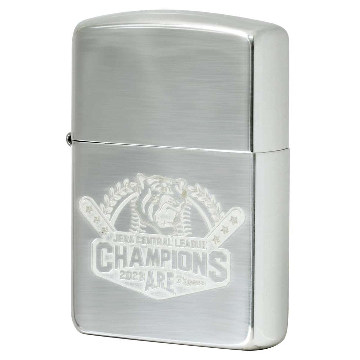 Zippo ジッポー 限定100個生産 阪神タイガース 2023年リーグ優勝記念 スターリングシルバー 純銀 Sterling Silver 925 #15 HTZ-2023VICTORY SS プレゼント 贈り物 男性 女性 野球 高級 オプション購入で名入れ可