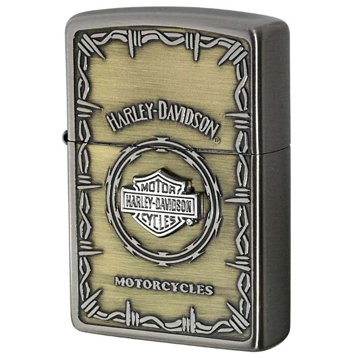 Zippo ジッポー ハーレーダビッドソン 日本限定モデル バイク 二輪 モーターサイクル Harley Davidson エスメタル バー＆シールド オフィシャルライセンス品 HDP-67 プレゼント 贈り物 男性 オプション購入で名入れ可 10,038円