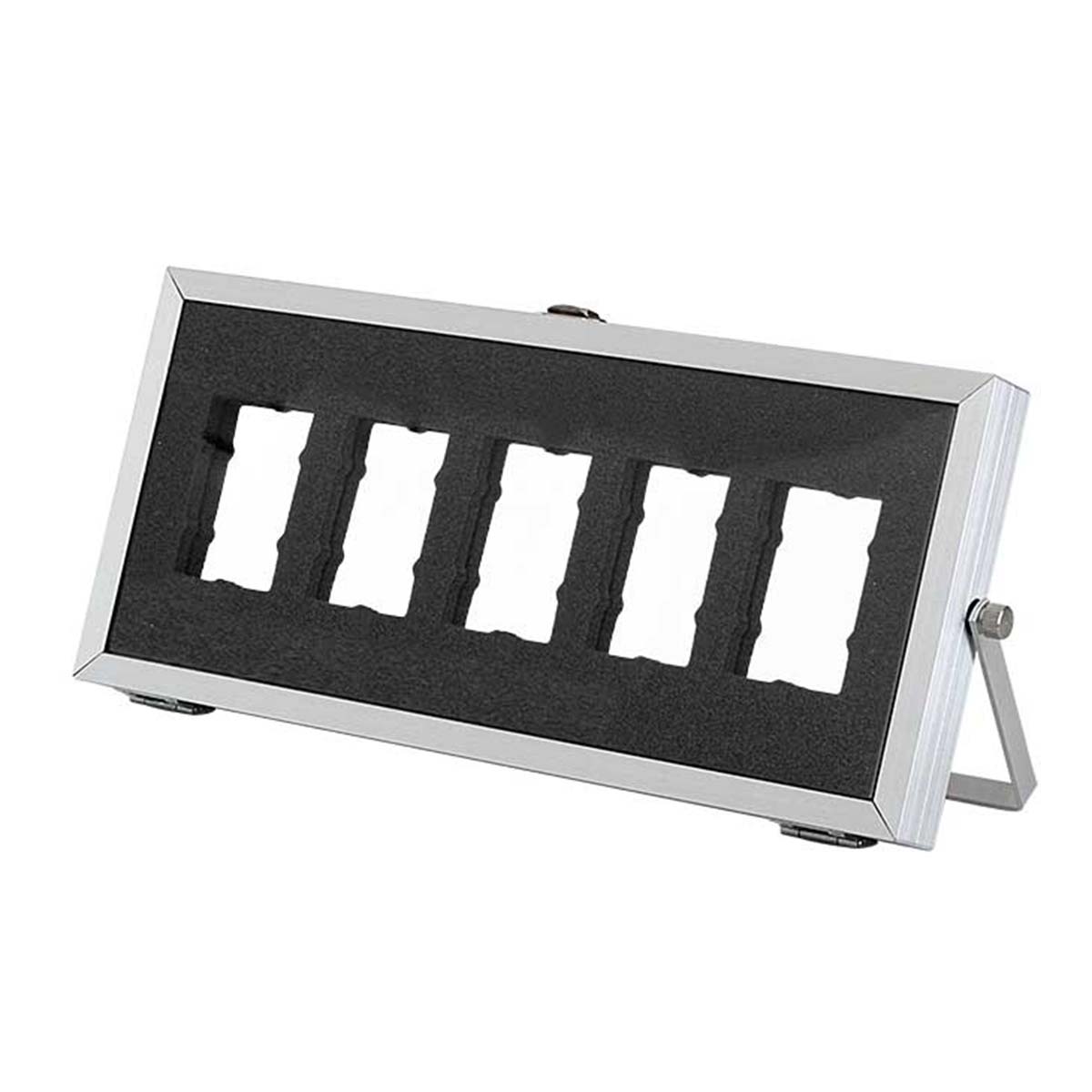 Zippo ジッポー ディスプレイケース 5個収納 シルバー コレクターズアイテム 観賞用 保管用 DF-5 SV 男性 女性 シンプル 収納