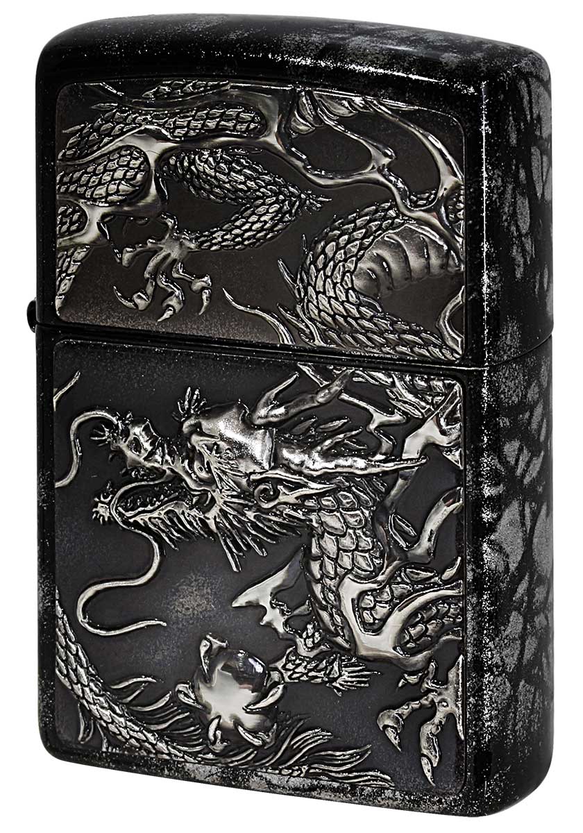 楽天市場】Zippo ジッポー 龍 ドラゴン 鼈甲塗り 伝統工芸 ライズメタル 鼈甲塗り 銀龍 RISE METAL 亀甲 金 プレゼント 贈り物  男性 かっこいい オプション購入で名入れ可 : フラミンゴ 楽天市場店