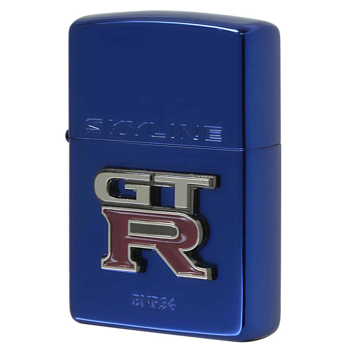 楽天市場】ZIPPO ライター スカイライン GT-R R34 リアルエンブレム 車