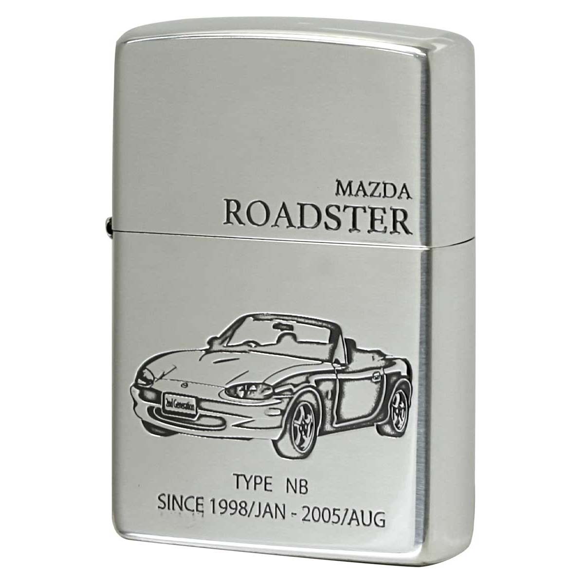 Zippo ジッポー マツダ MAZDA 自動車 ロードスター ROADSTER オフィシャルライセンス品 NB プレゼント 贈り物 男性 かっこいい 公式 オプション購入で名入れ可