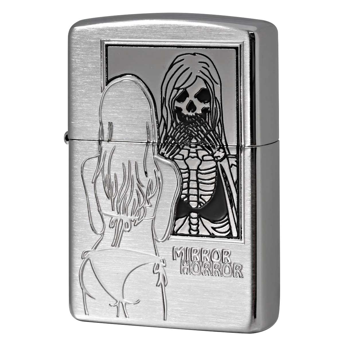 Zippo ジッポー セクシー Sexy 女性 鏡ミラー＆ホラー MIRROR HORROR セクシー プレゼント 贈り物 男性 かわいい オプション購入で名入れ可