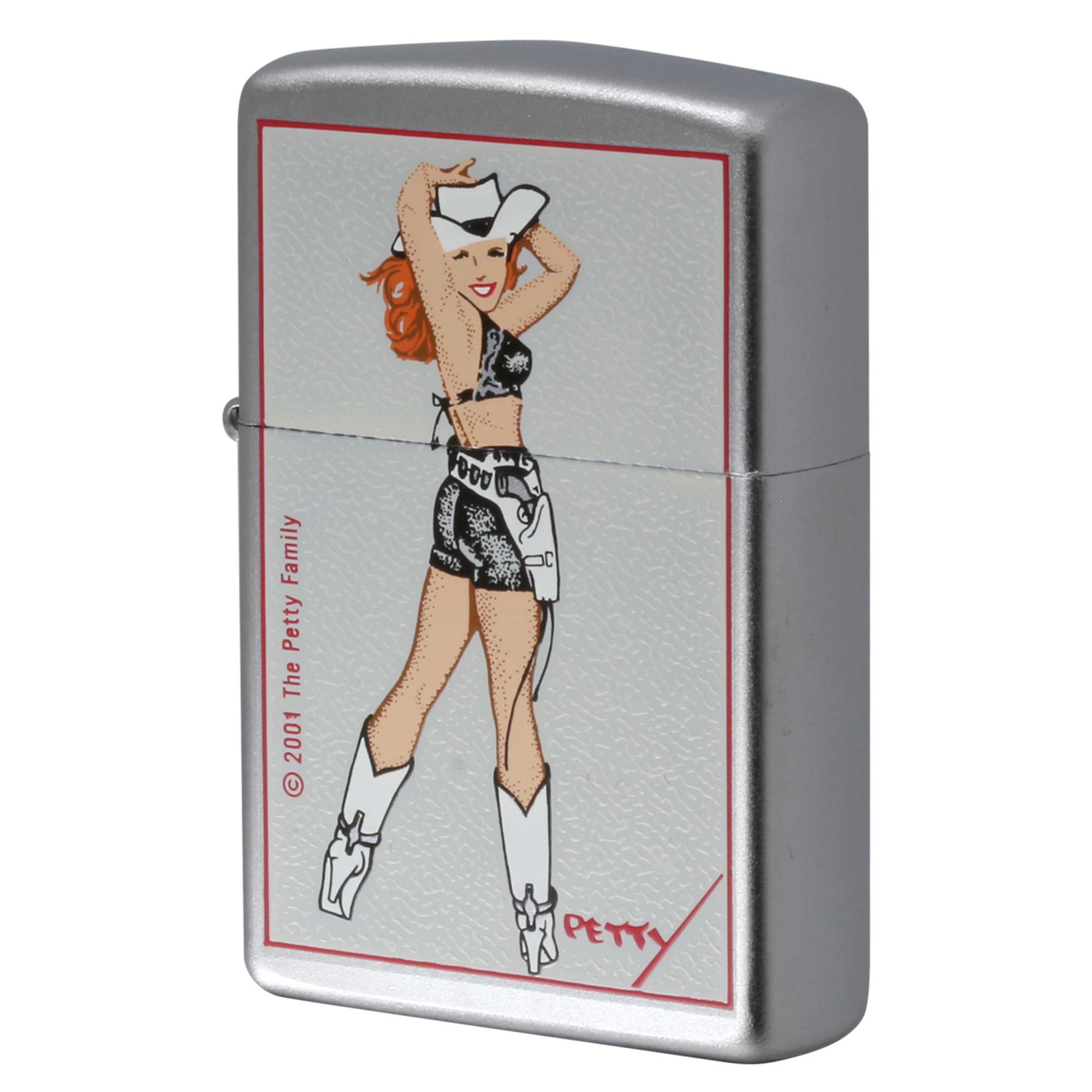 絶版/ヴィンテージ Zippo ジッポー 【中古】 2000年製造The Petty Girl 205PG 647 PSTL PAKN PRETY