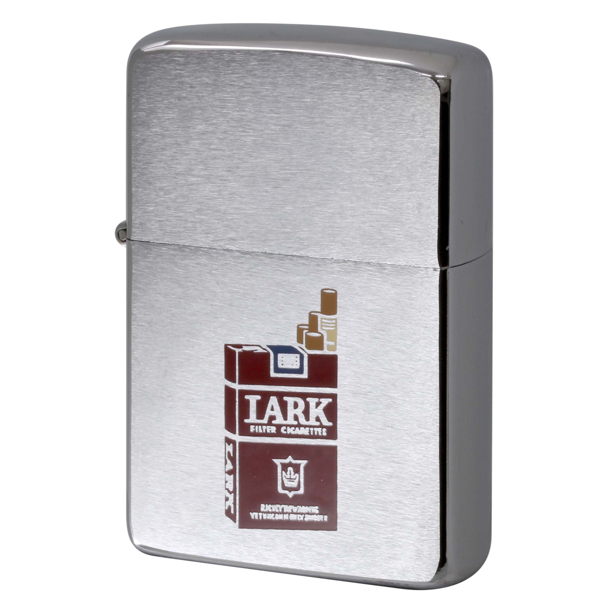 絶版/ヴィンテージ Zippo ジッポー 【中古】 1981年製造LARK 赤 タバコパッケージデザイン