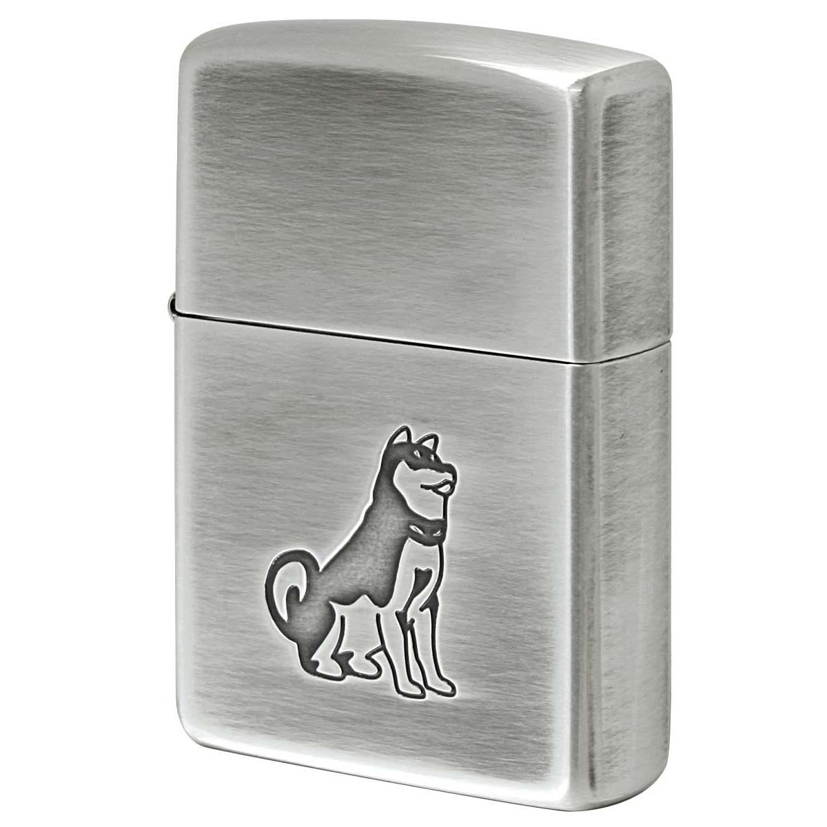 楽天市場】ZIPPO ライター 犬 ワイルドドッグ ブルー＆シルバー