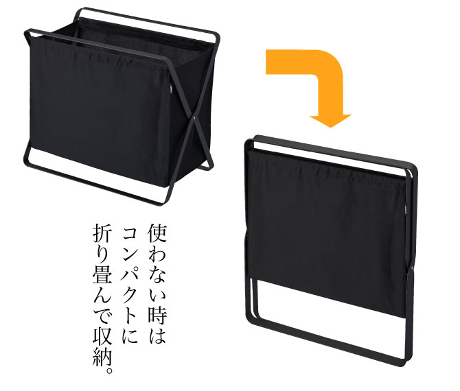 楽天市場 荷物入れ バスケット かご 収納ボックス おしゃれ タワー 手荷物収納ボックス タワー 白い 黒 Tower 山崎実業 Yamazaki オトコの雑貨屋