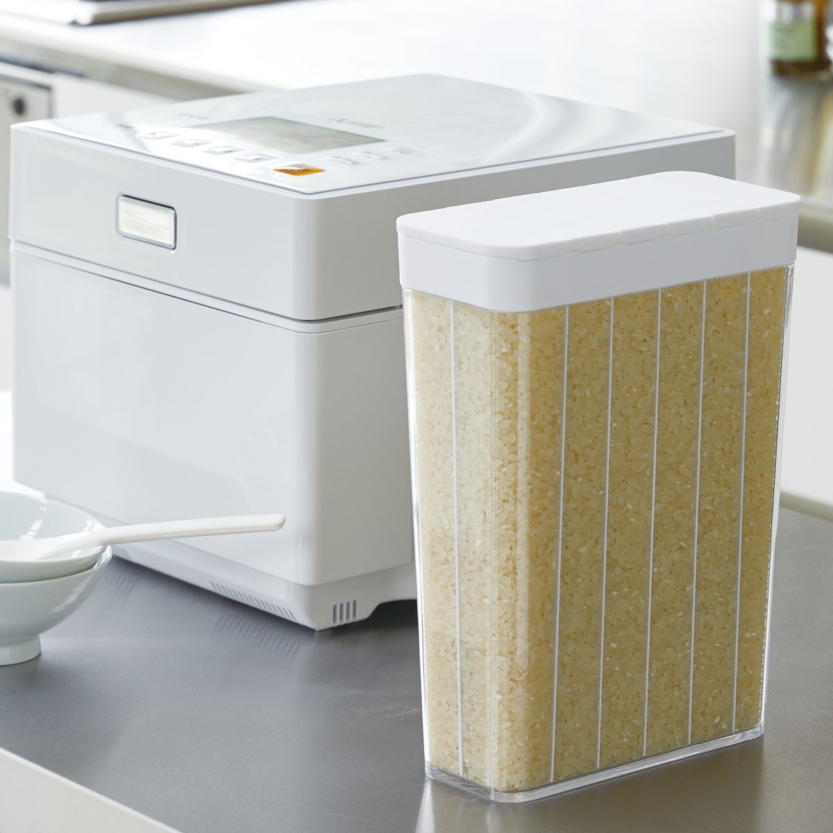 スリム米びつ 楽天市場】米びつ スリム 冷蔵庫 野菜室 冷蔵庫に入れる 米びつ ライス