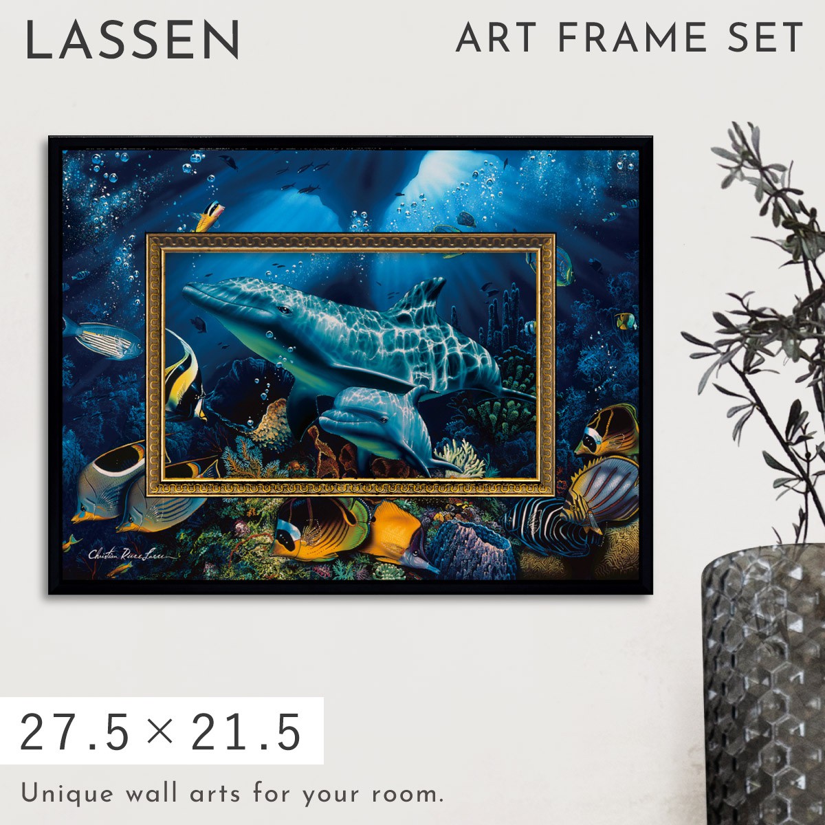 ラッセン　絵画 クリスチャン・リース・ラッセン「インフィニット・ライト