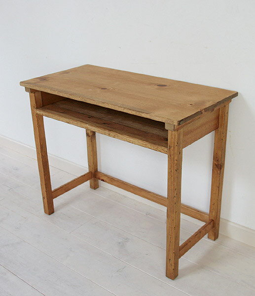 国産オリジナルオーダー家具 Rustic 【学習机】ラスティックパイン シェルフデスクセット デスクA単品 0220-dk-rt-113-a