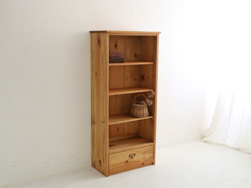 国産オリジナルオーダー家具 Rustic Once ブックシェルフ パイン材オーダー家具シリーズ 0220-bs-P311｜照明　Lighting Market