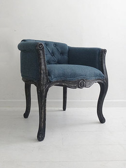 【GART】MOSH SECCO CHAIR 一人掛けチェア ネイビー 0565-ch-SEC-NV 29,700円