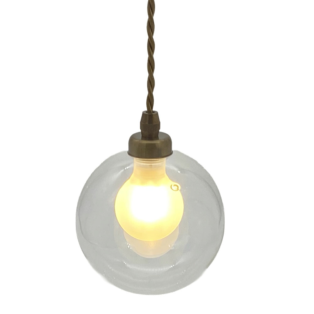 G9 Lamp 1灯ペンダントランプ 吊下げ照明 ライト 2色展開 ゴールド アンティーク G9LED電球付き G903G SET｜照明　Lighting Market
