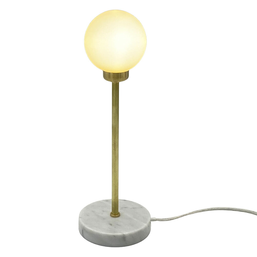 G9 Lamp 1灯テーブルランプ 間接照明 大理石 スタンドライト G9LED電球付き 2色展開 G9TL12G 01