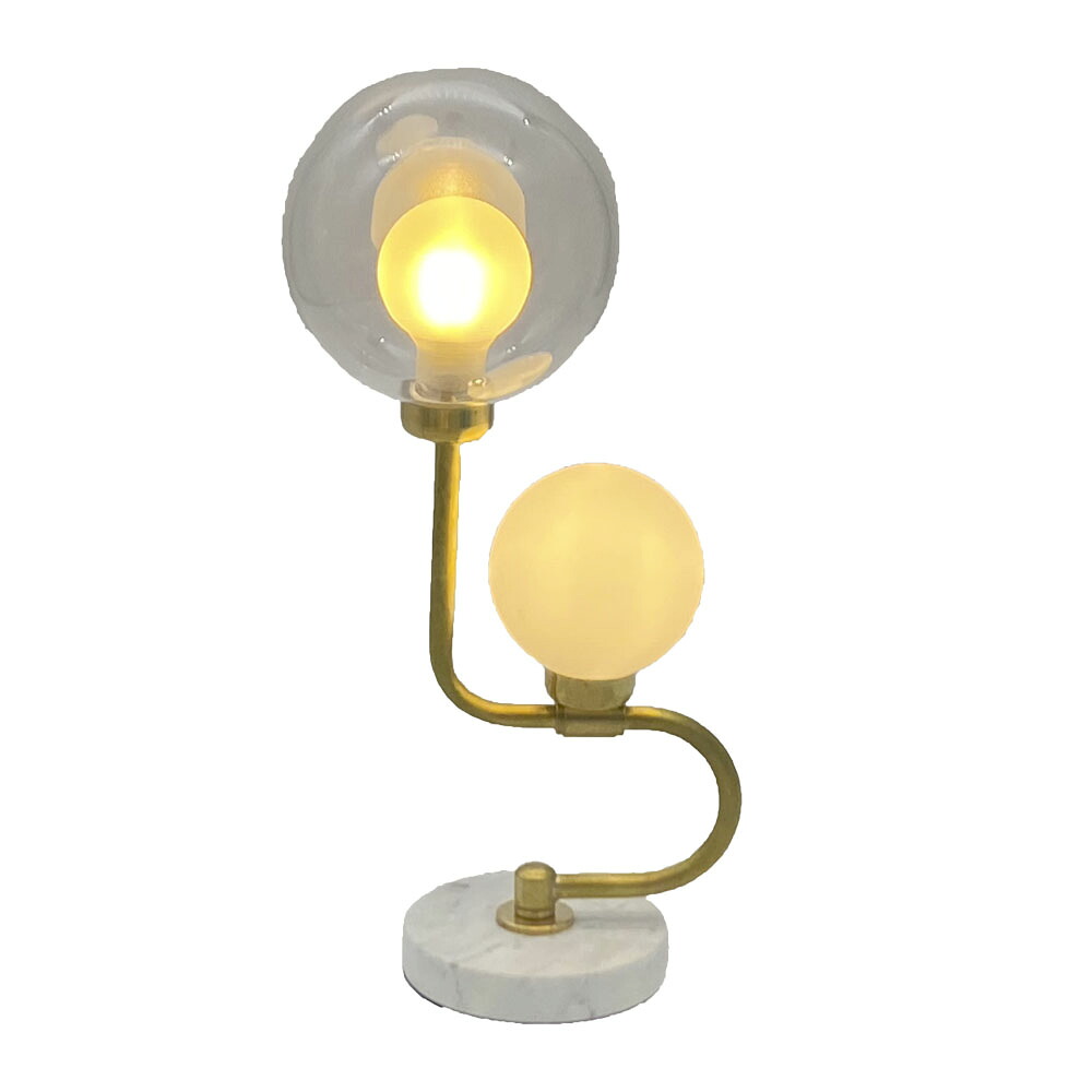 G9 Lamp 2灯テーブルランプ 天井照明 ライト G9LED電球付き 2色展開 G9TL20G 0103
