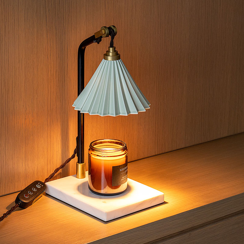 ORIGAMI LAMP CANDLE WARMER オリガミランプ キャンドルウォーマー ハロゲンランプ付 【玄関前渡し】