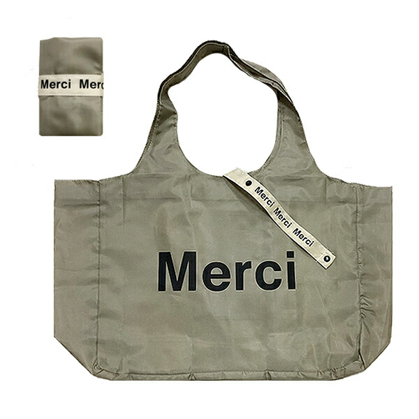 楽天市場】merciバッグ メルシーバッグ エコバッグ オリーブ