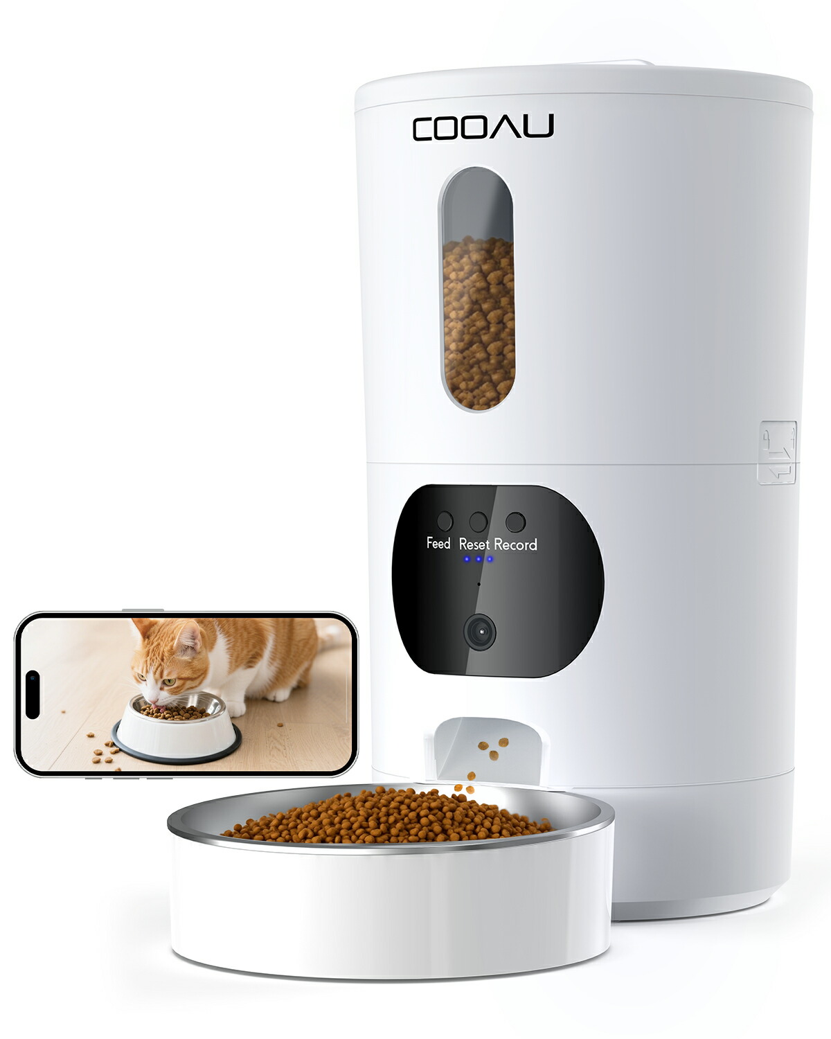 楽天市場】【SSP5倍☆最大50％OFFクーポン】猫犬対応 自動給餌器 猫 犬