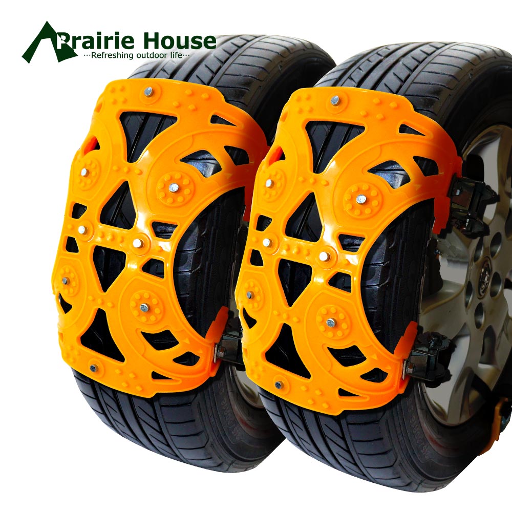 Prairie House タイヤチェーン 非金属 スノーチェーン 165mm 285mm チェーン 雪道 凍結路 アイスバーン 脱出 緊急用 あす楽 送料無料 Xg760