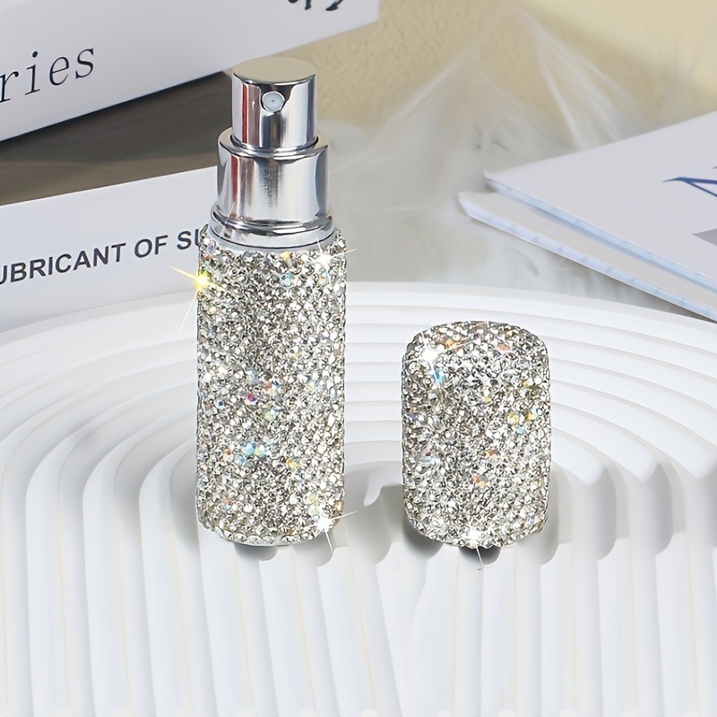 楽天市場】香水アトマイザー【lady snow】キラキラキャップスプレー