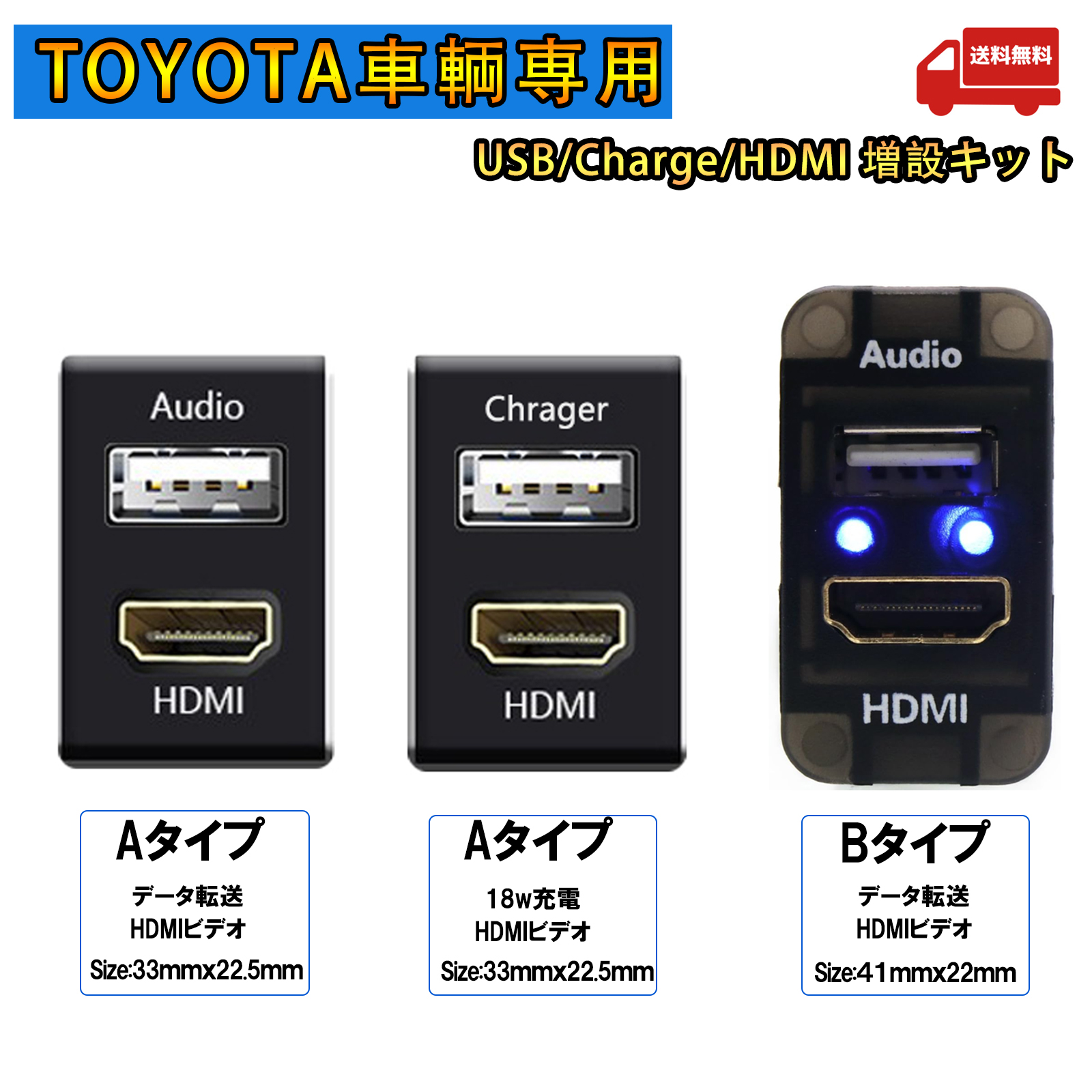 ダイハツ純正 HDMI&USBケーブル ⭐ 08541-K9063⭐ ダイハツ純正 HDMI USB 入力ケーブル 08541-K9063 新品 未使用品