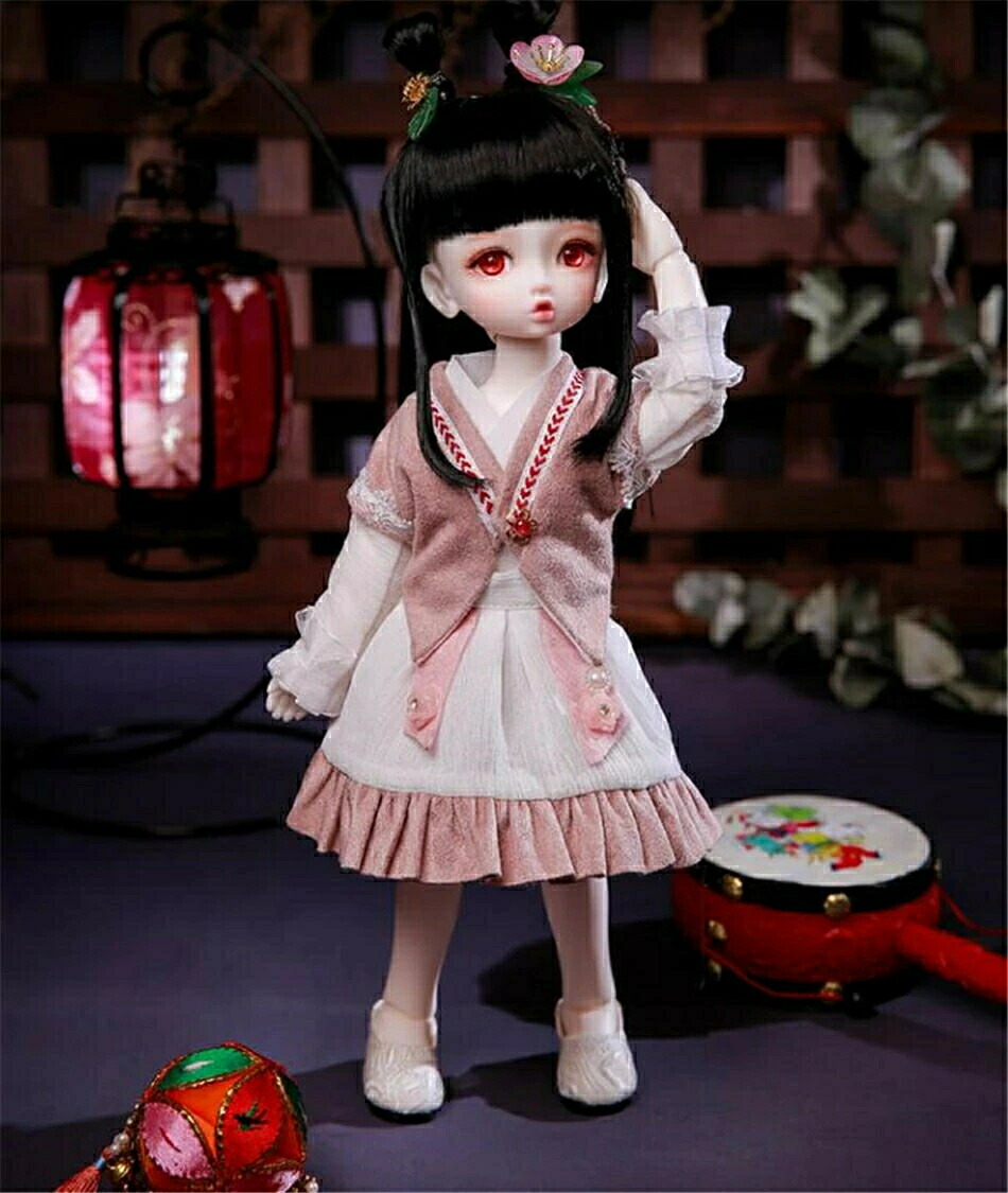 ☆☆超一般受け☆☆BJDお人形さん 100％お手てお手伝いさん 姫御前あやつり人形 1/6蝶つがいあやつり人形 蝶つがいモビール BJDお人形さん 差し上げ物 寄せあわせ 本体+目玉+かつら+服+靴