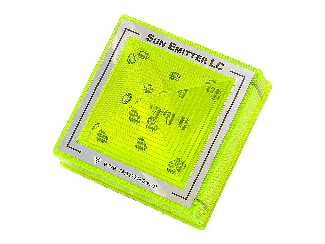 サンエミッター LC-100-GG 点滅発する/常時点灯 緑水晶体 緑LED 防滴社会システムLED 見せびらかす灯鉤括弧（専用金具）据え置き※ご申しつける時選りすぐる個条書※発する仕様模様 ： 点滅発する/常時点灯 ライト・照明器具-インテリア・寝具・収納
