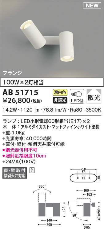 Koizumi Ns Koizumi Ns コイズミ照明 Abインテリア 寝具 収納 ライト 照明器具 Ledスポットブラケット Ab ライトウェル 店