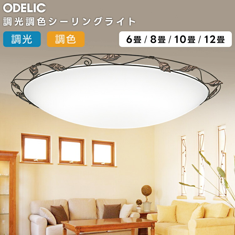 ODELIC オーデリック LED人並み外れた灯付最高限度ともし火～6畳(停電精神測定検査とり備える別売） OL251170BRE